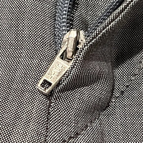 GIANNI Versace Vintage Gray High Waist Pleated Pants Trousers Size XL - Picture 6 of 14